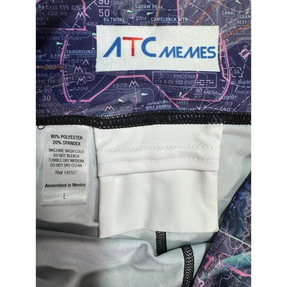 ATC Memes Phoenix sectional leggings (inverted), size large‎ ￼ - Picture 4 of 6